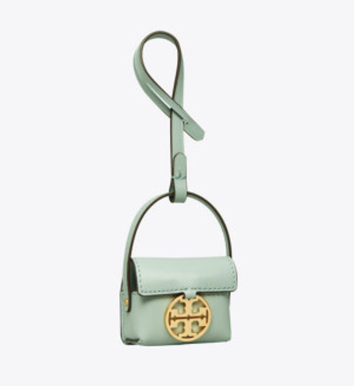 Tory Burch Blue Leather Small Britten Slouchy Tote Tory Burch