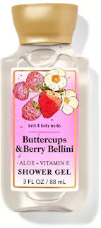 Bath & Body Works Travel Size Shower Gel || BUTTERCUPS & BERRY BELLINI