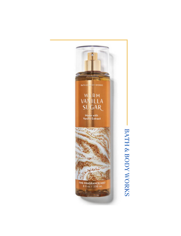 Bath & Body Works Fine Fragrance Mist || Warm Sugar Vanilla