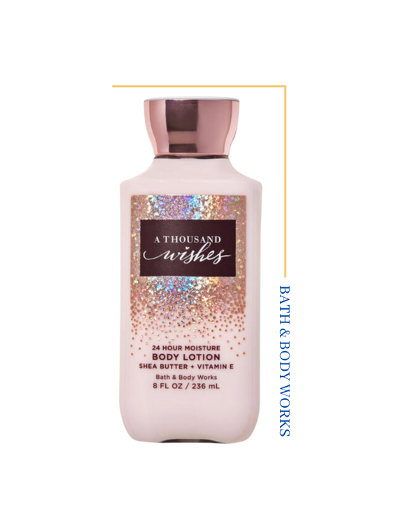 Bath & Body Works Super Smooth Body Lotion || A Thousand Wishes