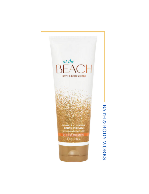 Bath & Body Works Ultimate Hydration Body Cream || At The Beach