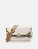 COACH Dreamer Shoulder Bag With Signature Canvas Blocking