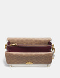 COACH Dreamer Shoulder Bag With Signature Canvas Blocking