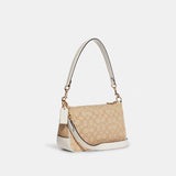 Coach Lonnie Baguette In Signature Jacquard