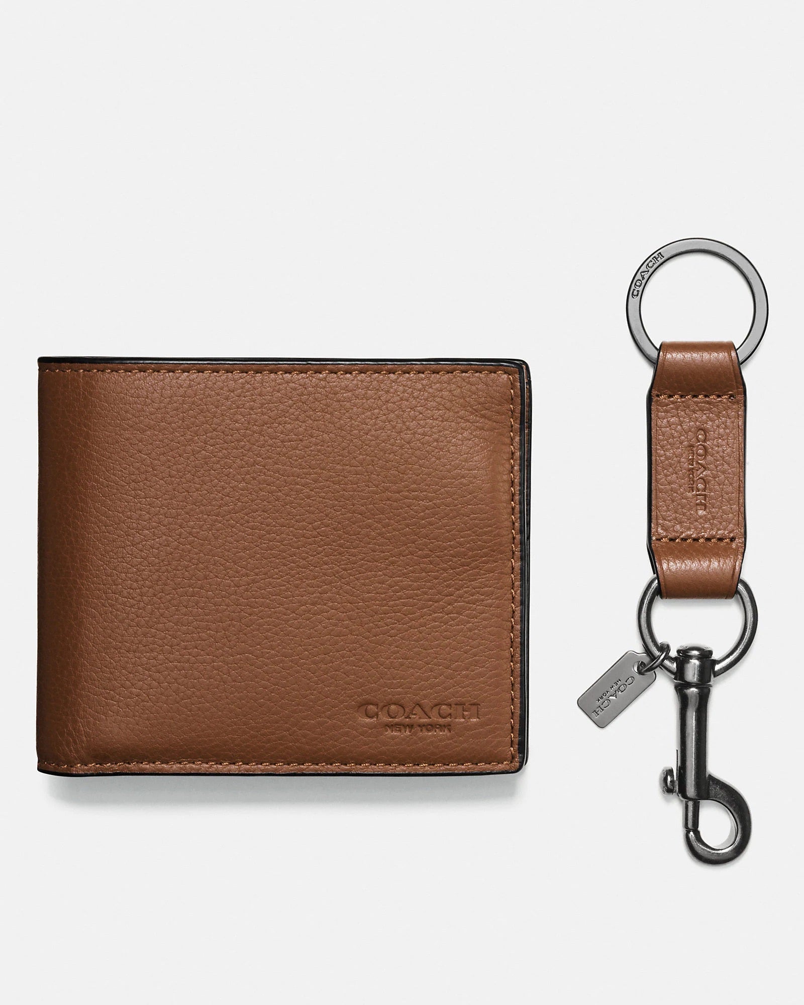 The Bag Shop Coach Boxed Compact Id Wallet With Trigger Snap Key Fob The Bag Shop NZ