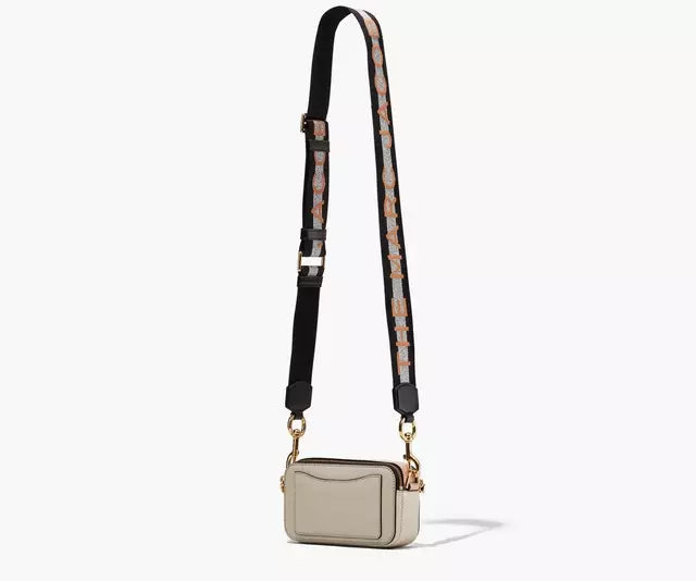 The Bag Shop Marc Jacobs The Logo Strap Snapshot in French Grey Multi The Bag Shop NZ