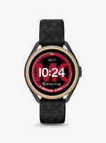 Michael Kors || Access Gen 5E Two-Tone and Logo Rubber Smartwatch