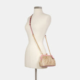 Coach Nora Kisslock Crossbody In Signature Canvas