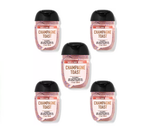 Bath & Body Works PocketBac Hand Sanitizers, 5-Pack || Champagne Toast