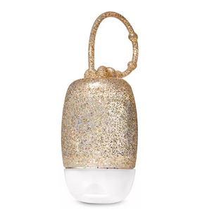 Bath & Body Works PocketBac Holder || Gold Glitter