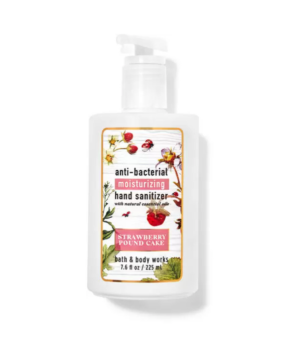 Bath & Body Works Moisturizing Hand Sanitizer || STRAWBERRY POUND CAKE