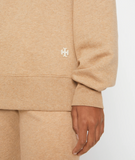 Tory Burch MÉLANGE FRENCH TERRY HOODIE (Medium)