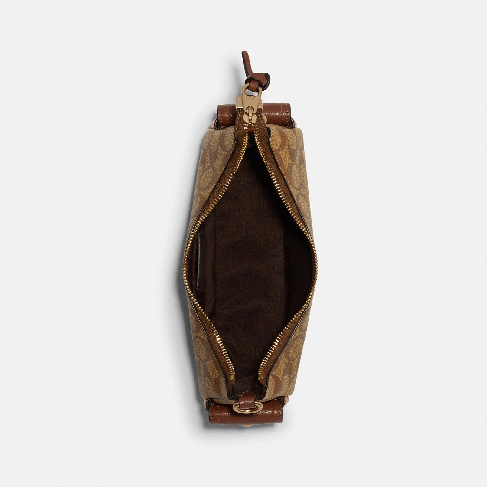 Pennie Shoulder Bag 25 in Signature Canvas - Redwood